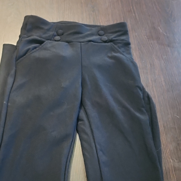 Shosho Black High-Waisted Leggings - Picture 1 of 5